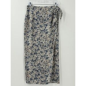 Vtg 90s Jones New York Floral Maxi Skirt Womens Sz 12 Y2k Practical Magic boho